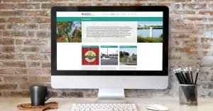 DDA Website on Computer